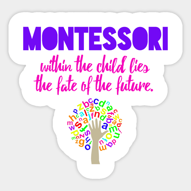 Montessori Future Sticker by Girona